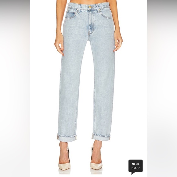 Ulla Johnson Denim - NWT - Ulla Johnson Daphne Jean in Glacier (light wash) - size 26